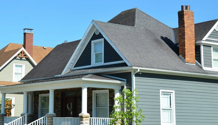 Craftsman house with a standing-seam roof in Hood River